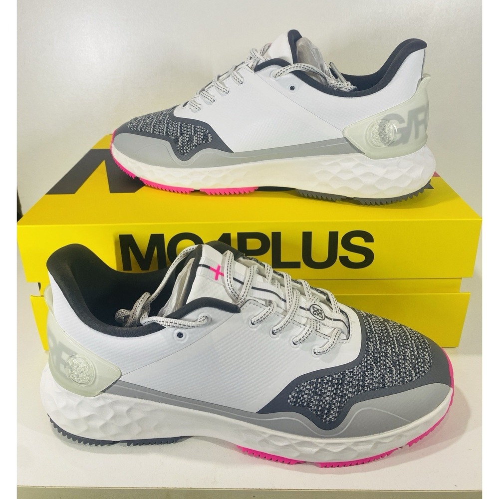 G/FORE MG4+ Stippled Mens Golf Shoes Size 12 Stone Nimbus GMF000105 NIB